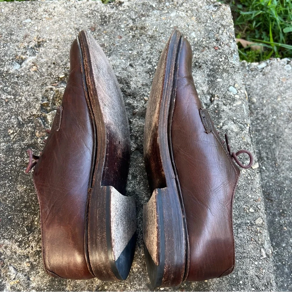 Frye James Oxford 84611 Leather Shoes 9 1/2 D